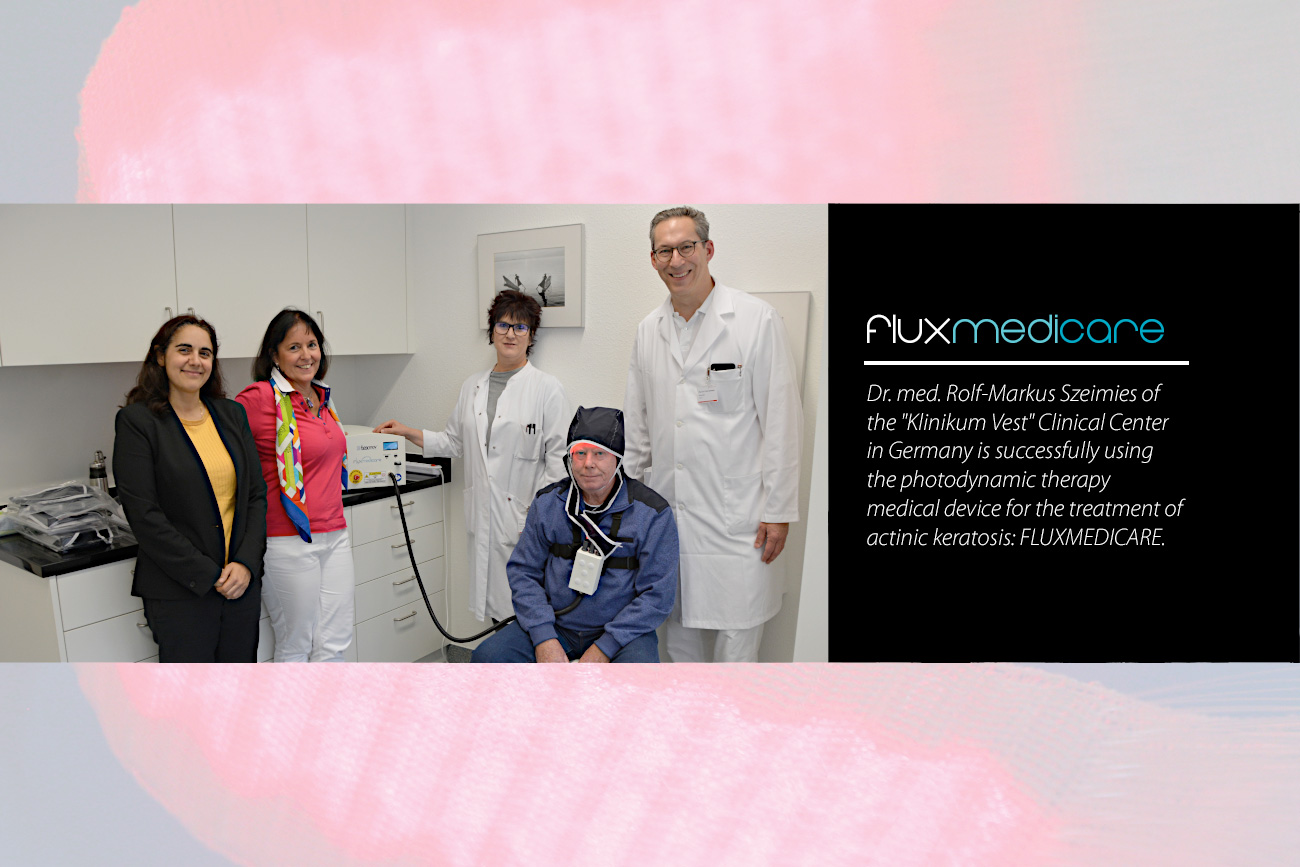Fluxmedicare at Klinikum Vest : Photodynamic therapy PDT actinic keratosis