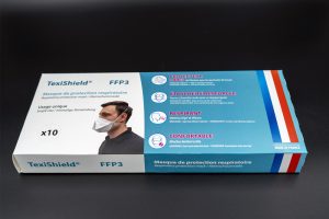 Etui - packaging 10 masques FFP3